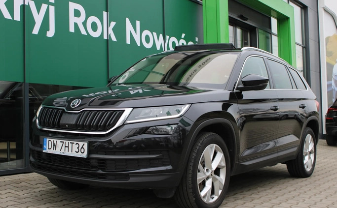 Skoda Kodiaq cena 144900 przebieg: 131559, rok produkcji 2019 z Ujazd małe 742